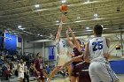 MBBall vs Sprinfgfield  Wheaton College Men’s Basketball vs Springfield College. - Photo By: KEITH NORDSTROM